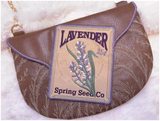 TopZip Flap Bag - Lavender Seed Packet