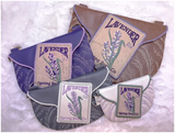 TopZip Flap Bag - Lavender Seed Packet