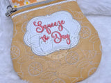 TopZip Flap Bag - Lemons