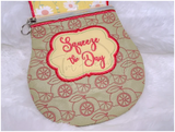 TopZip Flap Bag - Lemons