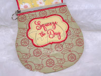 TopZip Flap Bag - Lemons