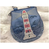 Topzip Flap Bag - Lighthouse