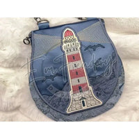 Topzip Flap Bag - Lighthouse