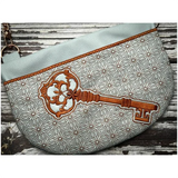 Topzip Flap Bag - Lock & Key