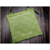 Topzip Flap Bag - Lotus Flower