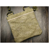 Topzip Flap Bag - Lotus Flower