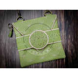 Topzip Flap Bag - Lotus Flower 7.80 X 7.81