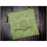 Topzip Flap Bag - Lotus Flower 7.80 X 7.81
