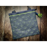 Topzip Flap Bag - Lotus Flower