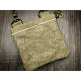 Topzip Flap Bag - Lotus Flower