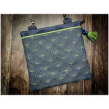 Topzip Flap Bag - Lotus Flower