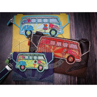 Topzip Flap Bag - Magic Bus