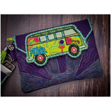 Topzip Flap Bag - Magic Bus 5.04 X 6.90