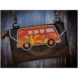 Topzip Flap Bag - Magic Bus 6.22 X 10.04