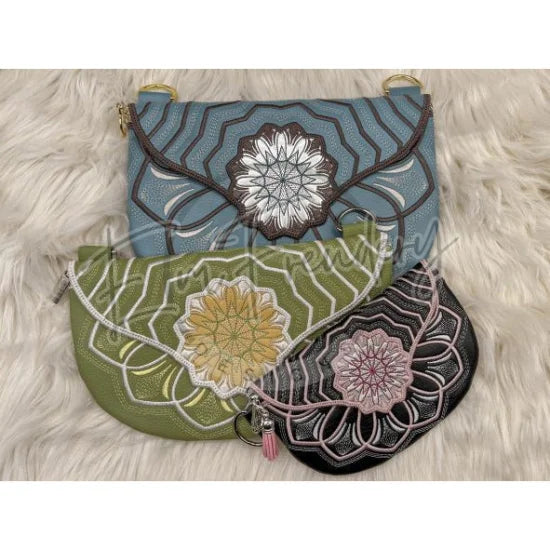 Topzip Flap Bag - Mandala