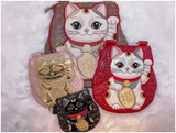 TopZip Flap Bag - Maneki Neko (Lucky Cat)