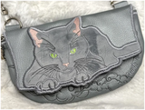 TopZip Flap Bag - Meow!