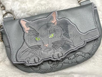 TopZip Flap Bag - Meow!