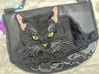 TopZip Flap Bag - Meow!