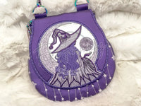 Topzip Flap Bag - Moon Witch