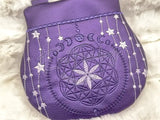 Topzip Flap Bag - Moon Witch