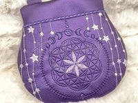 Topzip Flap Bag - Moon Witch