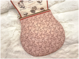 Topzip Flap Bag - Mushrooms