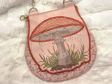 Topzip Flap Bag - Mushrooms