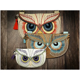 Topzip Flap Bag - Owl 3000