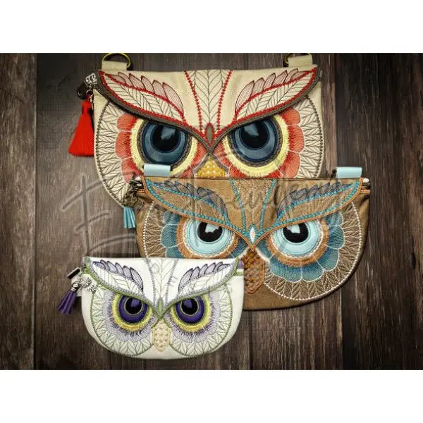 Topzip Flap Bag - Owl 3000