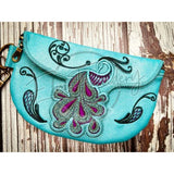 Topzip Flap Bag - Peacock 4.62 X 6.98