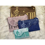 Topzip Flap Bag - Piano