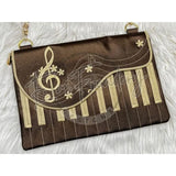 Topzip Flap Bag - Piano