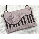 Topzip Flap Bag - Piano