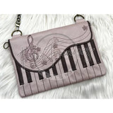 Topzip Flap Bag - Piano