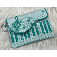 Topzip Flap Bag - Piano