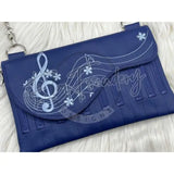 Topzip Flap Bag - Piano