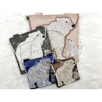 Topzip Flap Bag - Polar Bear Mama & Baby