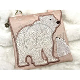 Topzip Flap Bag - Polar Bear Mama & Baby