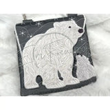 Topzip Flap Bag - Polar Bear Mama & Baby