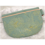 Topzip Flap Bag - Poppies
