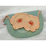 Topzip Flap Bag - Poppies