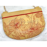 Topzip Flap Bag - Poppies