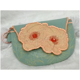 Topzip Flap Bag - Poppies