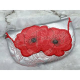 Topzip Flap Bag - Poppies