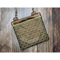 Topzip Flap Bag - Quilted Celtic