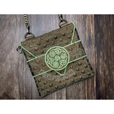 Topzip Flap Bag - Quilted Celtic 7.80 X 7.81