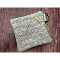 Topzip Flap Bag - Quilted Celtic