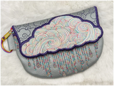 TopZip Flap Bag Rainclouds