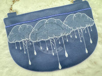 TopZip Flap Bag Rainclouds